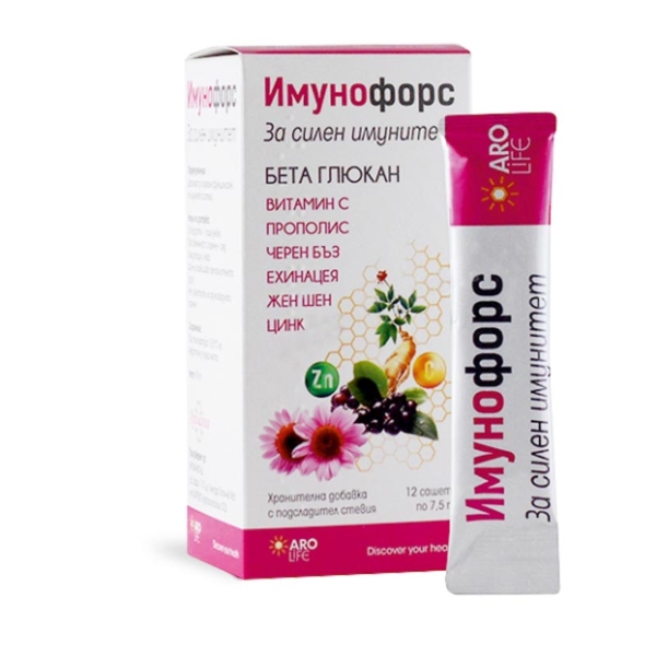 Витамини и минерали за силен имунитет при възрастни - Имунофорс